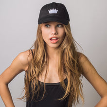 Load image into Gallery viewer, The Black Crown Baseball Hat