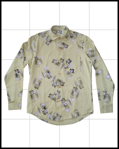 Flower Shirt 1Pocket
