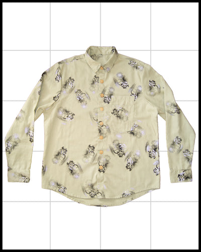 Flower Shirt 2Pocket