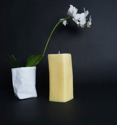 XL Pillar tall rectangle candle