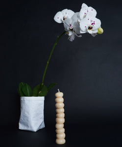 Grape sculpted small tower candle
