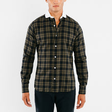 Load image into Gallery viewer, Olive Plaid Shirt