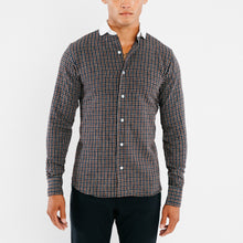 Load image into Gallery viewer, Blue / Brown Gingham Shirt